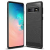 Flexi Slim Carbon Fibre Case for Samsung Galaxy S10 - Brushed Black